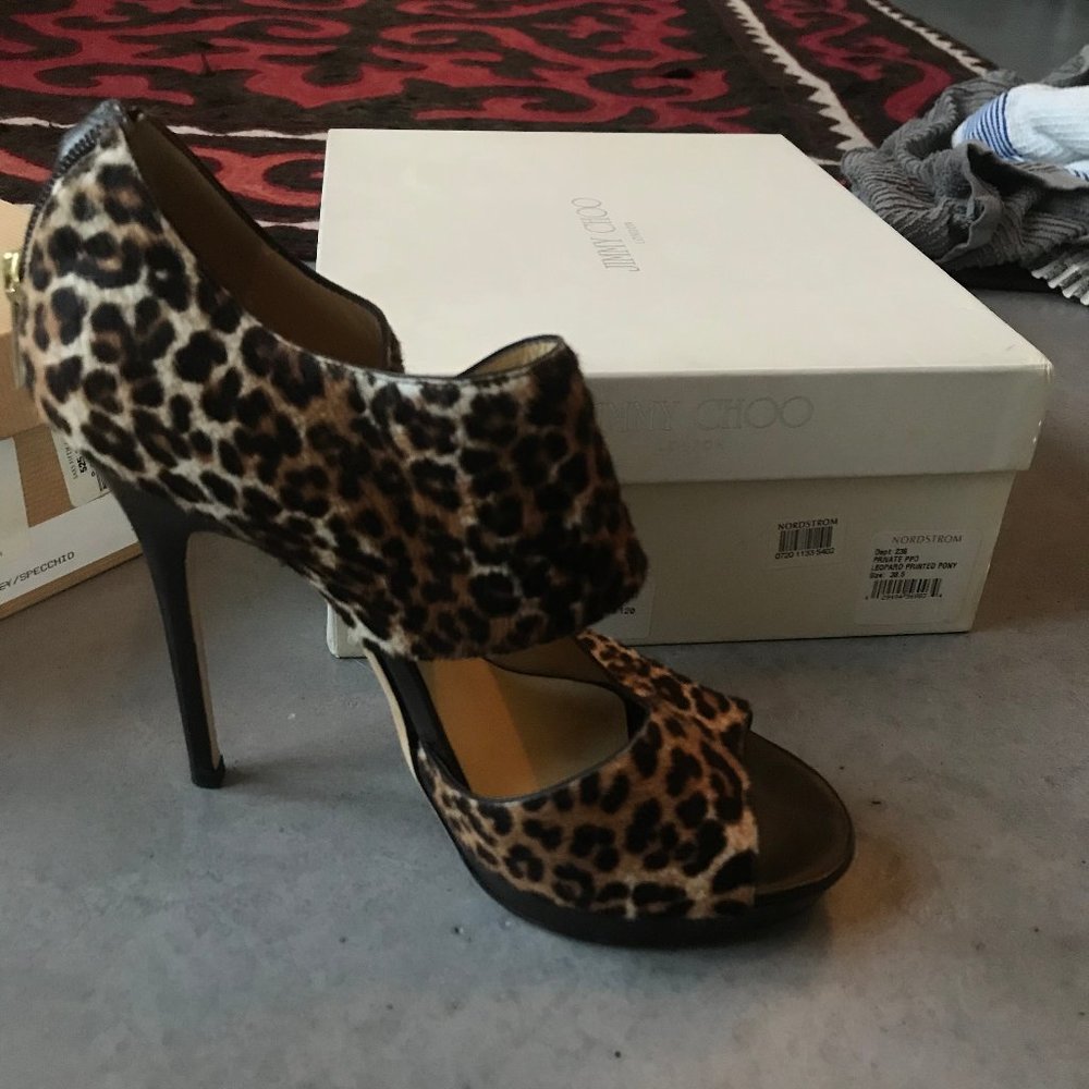 Jimmy Choo Leopard Heel